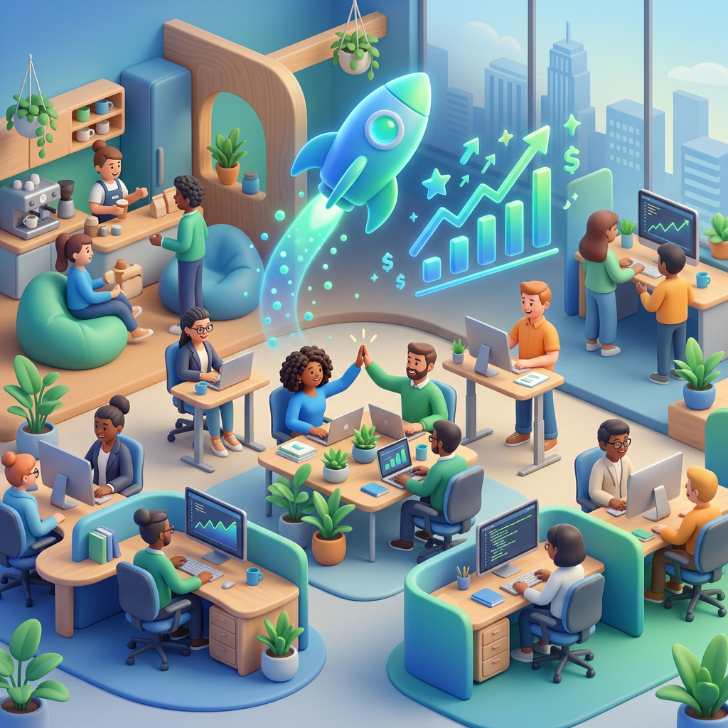 EIPP Solutions office — team area